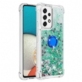 Case Samsung Galaxy A53 5G Paljetteja Rengastuella