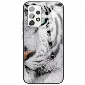 Case Samsung Galaxy A53 5G Tiger Karkaistu Lasi