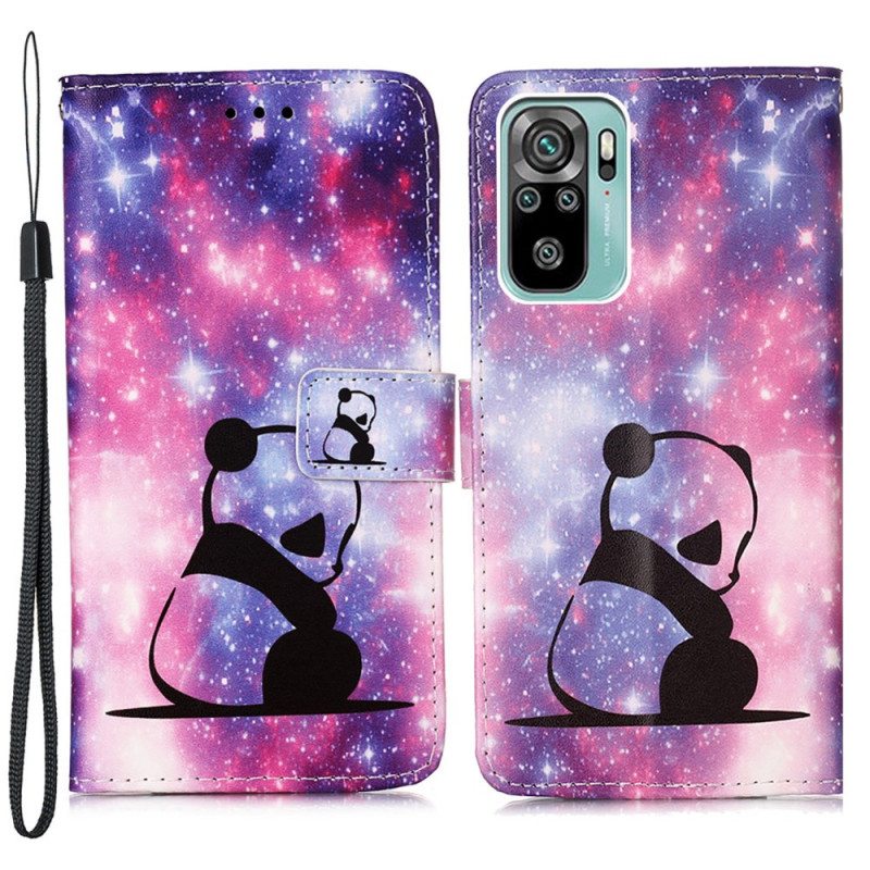 Flip Case Samsung Galaxy A53 5G Panda Galaxy