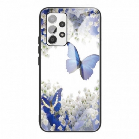 Kuori Samsung Galaxy A53 5G Butterflies Design Karkaistu Lasi