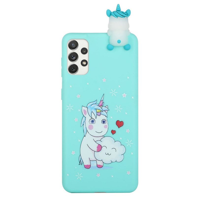 Kuori Samsung Galaxy A53 5G Unicorn Fun 3d