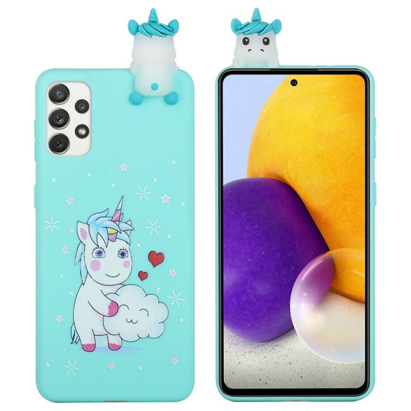 Kuori Samsung Galaxy A53 5G Unicorn Fun 3d