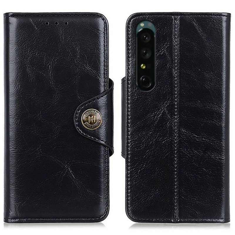 Flip Case Sony Xperia 1 IV Kiinnityspainike