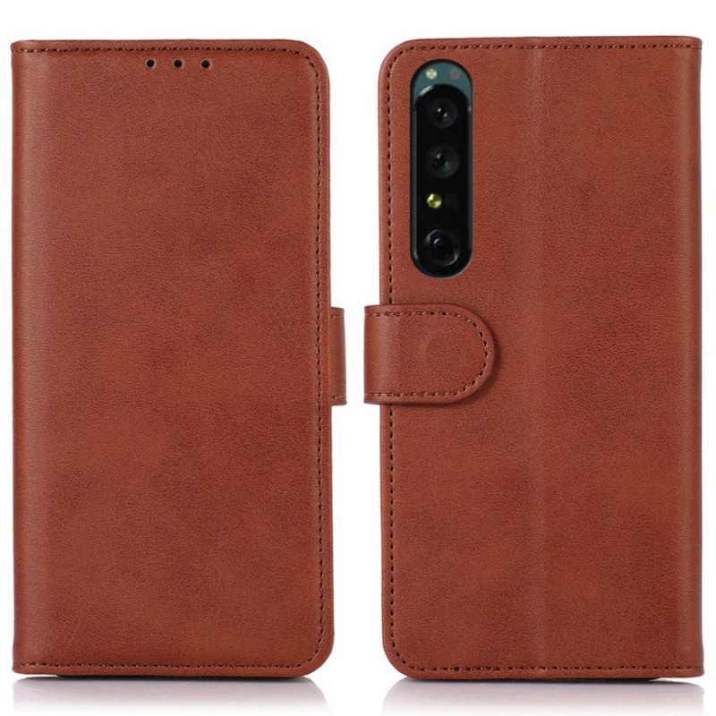 Flip Case Sony Xperia 1 IV Nahan Muotoilu