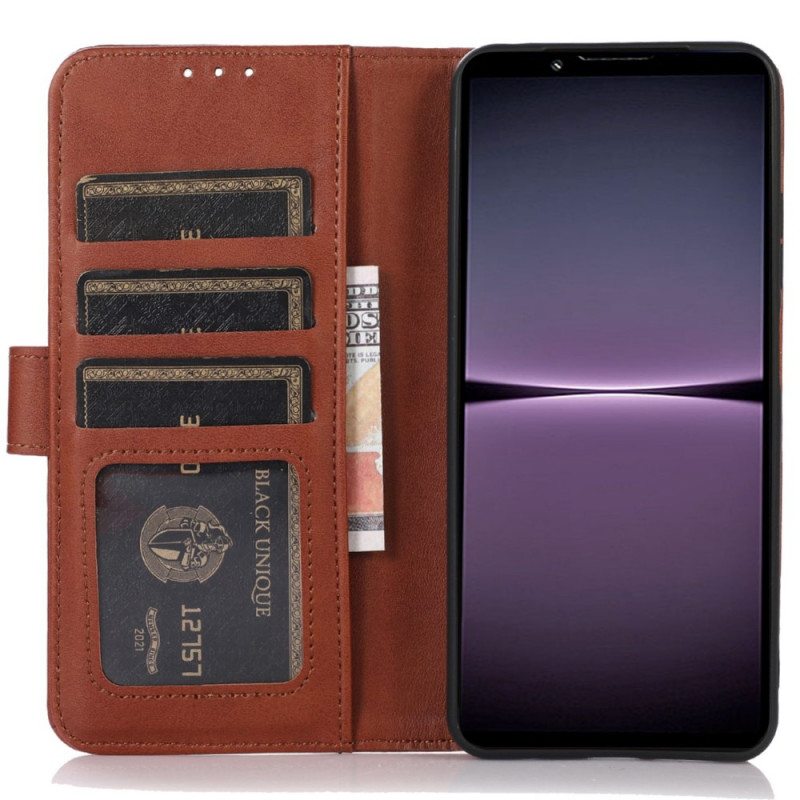 Flip Case Sony Xperia 1 IV Nahan Muotoilu