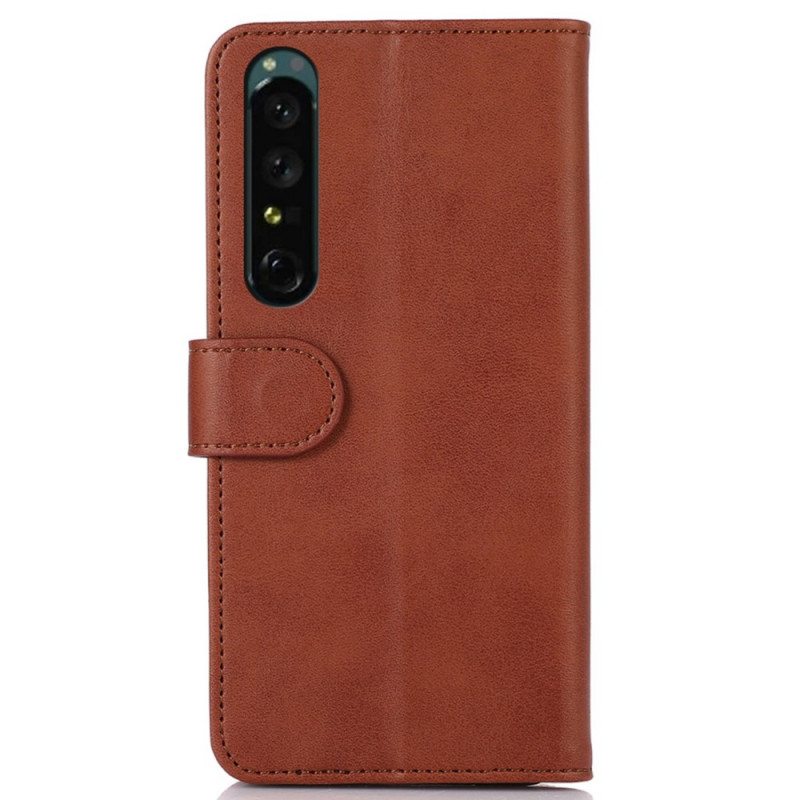 Flip Case Sony Xperia 1 IV Nahan Muotoilu