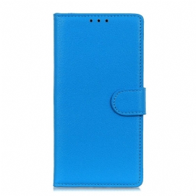 Flip Case Sony Xperia 1 IV Perinteinen Litchi Faux Leather