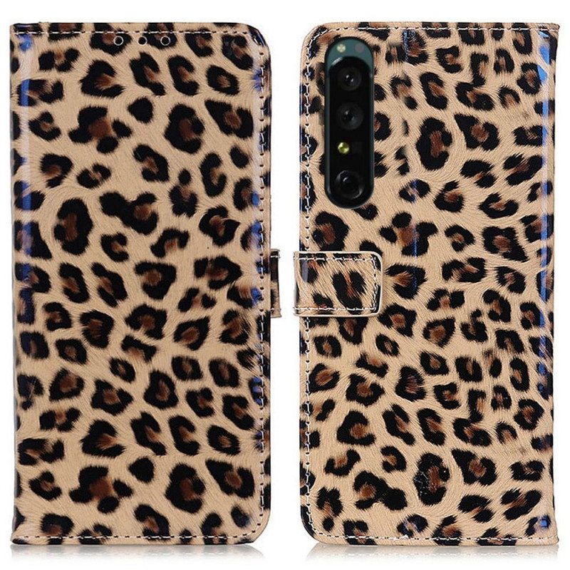 Kotelot Sony Xperia 1 IV Leopardin Ihovaikutus