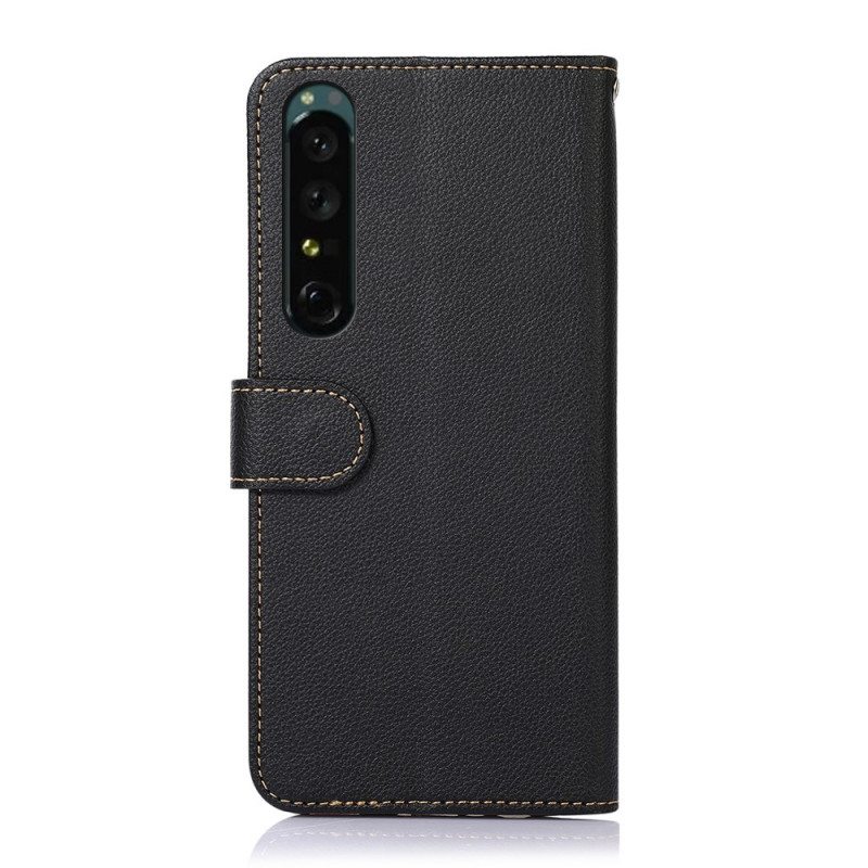 Kotelot Sony Xperia 1 IV Litsityylinen Rfid