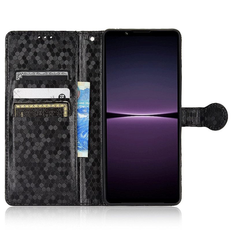 Kotelot Sony Xperia 1 IV Suojaketju Kuori 3d Strappy Design