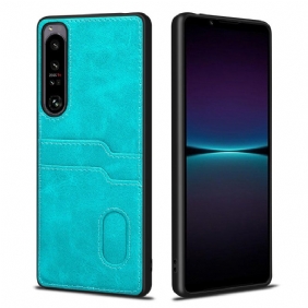 Kuori Sony Xperia 1 IV Kaksinkertainen Korttikotelo