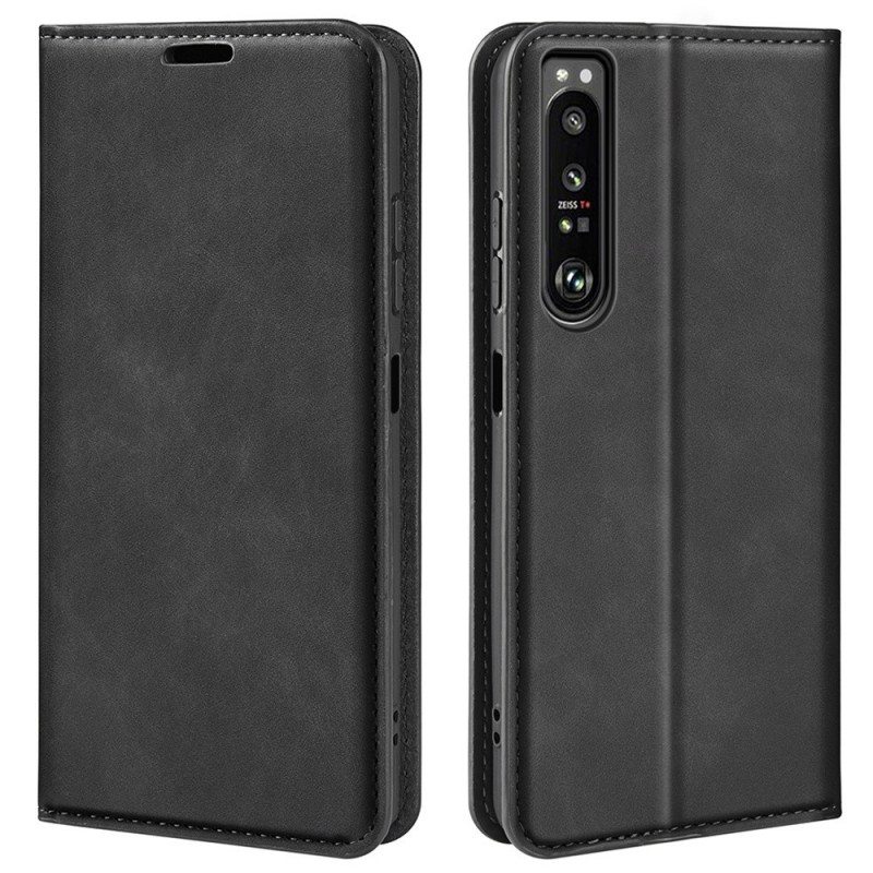 Puhelinkuoret Sony Xperia 1 IV Kotelot Flip Karkkia