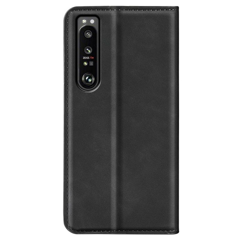 Puhelinkuoret Sony Xperia 1 IV Kotelot Flip Karkkia