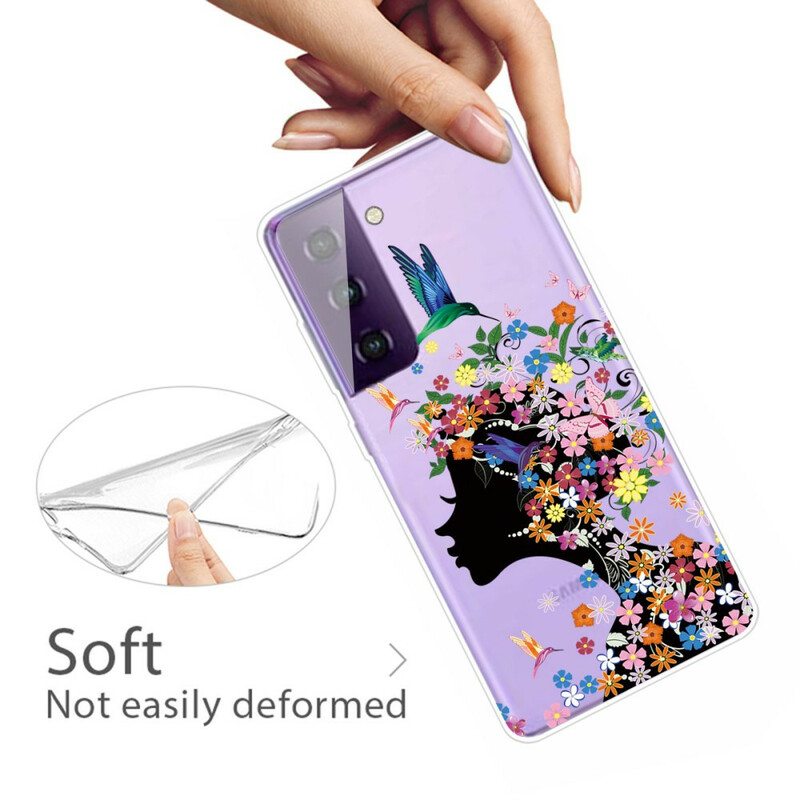 Case Samsung Galaxy S21 FE Kaunis Kukkapää