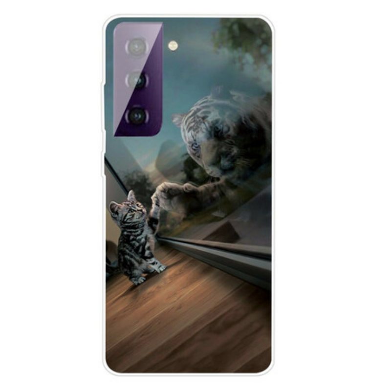 Case Samsung Galaxy S21 FE Kissanpennun Unelma