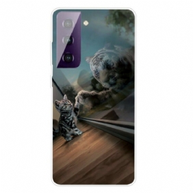 Case Samsung Galaxy S21 FE Kissanpennun Unelma