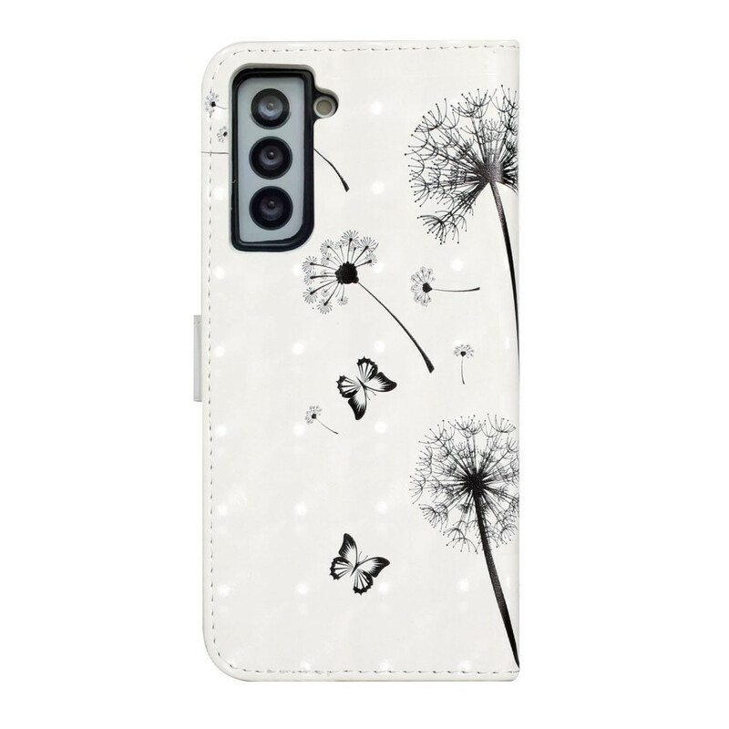 Flip Case Samsung Galaxy S21 FE Baby Love Dandelion