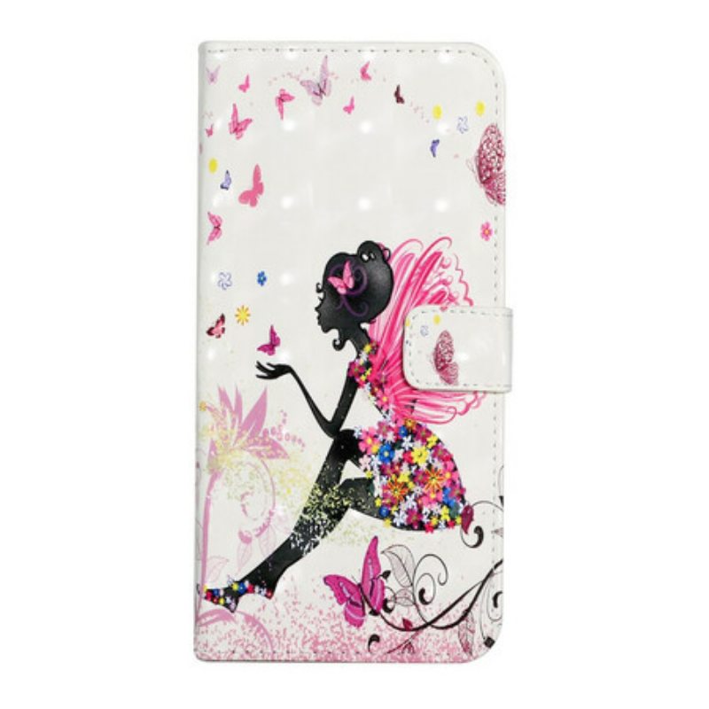 Flip Case Samsung Galaxy S21 FE Taikakeiju