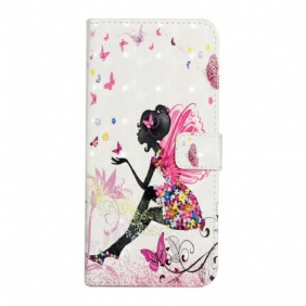 Flip Case Samsung Galaxy S21 FE Taikakeiju