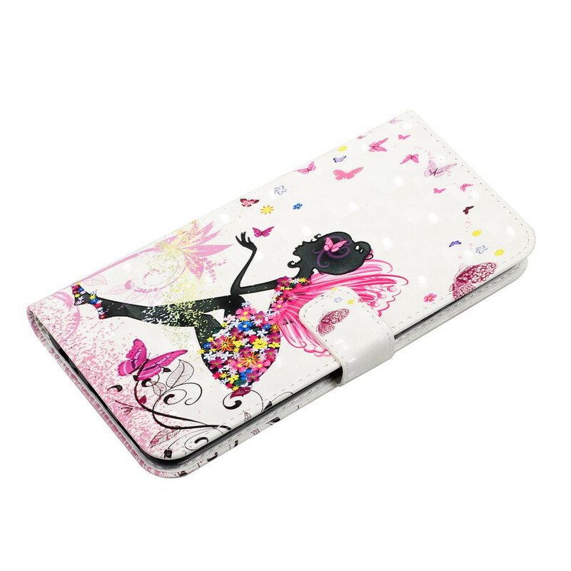 Flip Case Samsung Galaxy S21 FE Taikakeiju