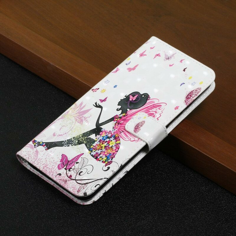 Flip Case Samsung Galaxy S21 FE Taikakeiju