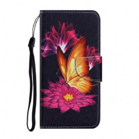 Kotelot Samsung Galaxy S21 FE Butterfly Ja Lotus