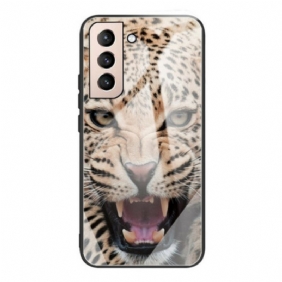 Kuori Samsung Galaxy S21 FE Leopard Karkaistu Lasi