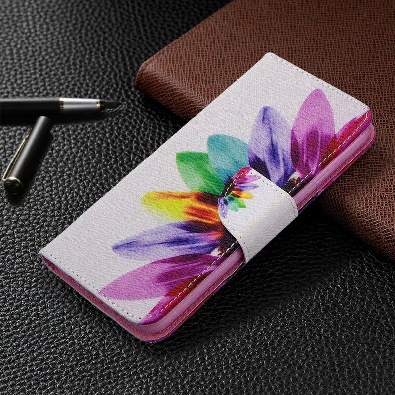 Flip Case Huawei Y7p Akvarelli Kukka