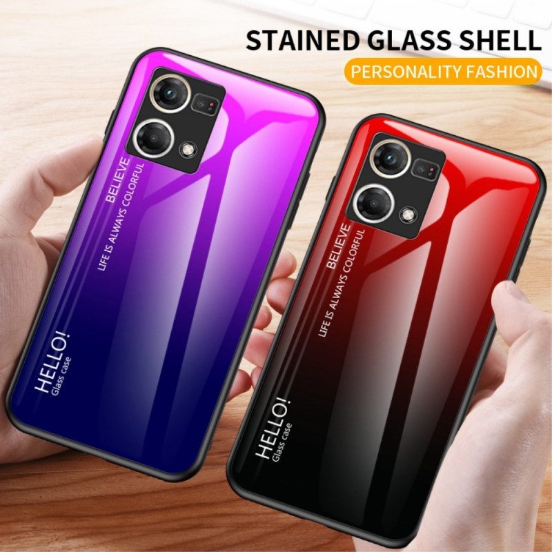 Kuori Oppo Reno 7 Karkaistu Lasi Hello