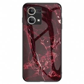 Kuori Oppo Reno 7 Marmori Karkaistu Lasi