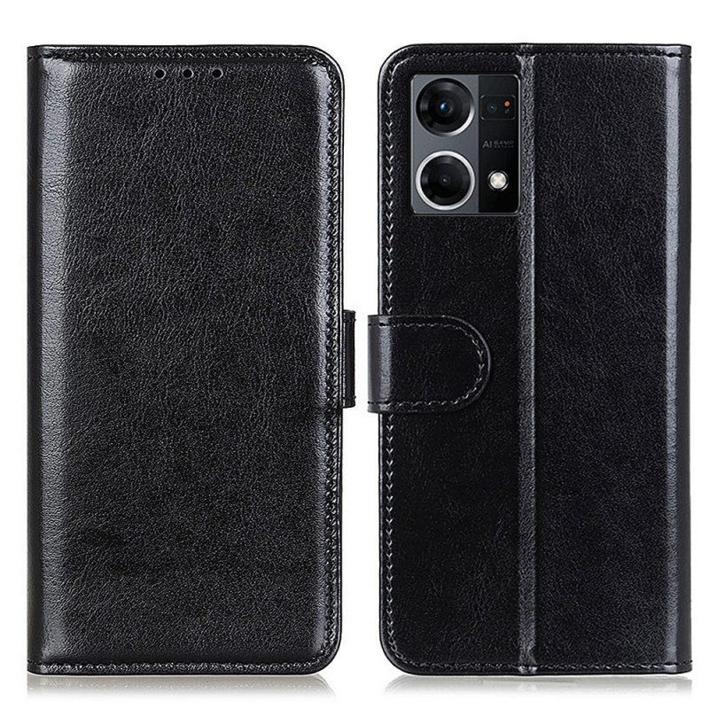 Nahkakotelo Oppo Reno 7 Faux Leather Finesse