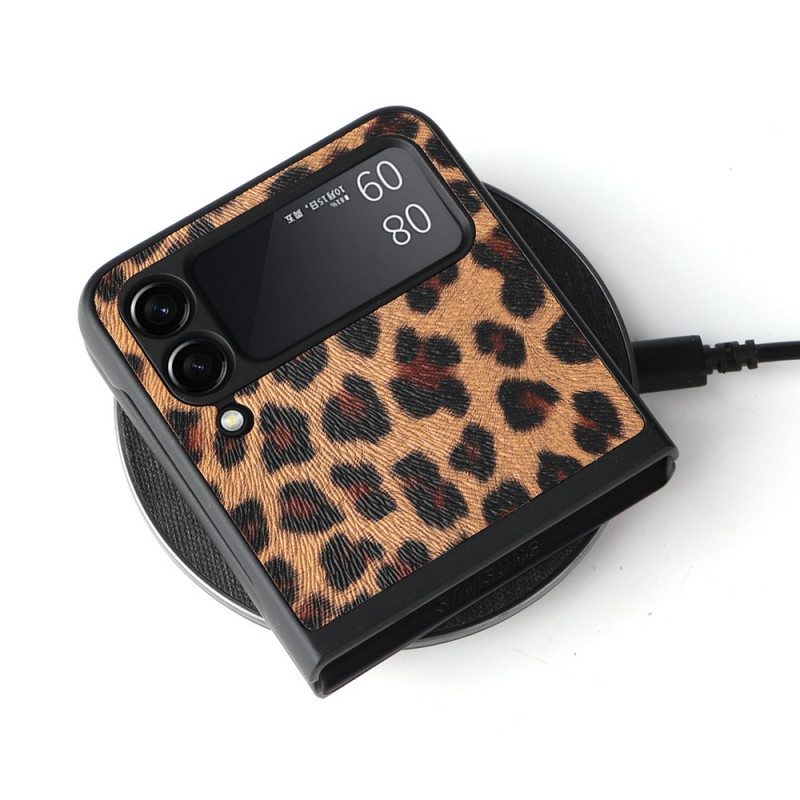 Case Samsung Galaxy Z Flip 3 5G Kotelot Flip Leopardi