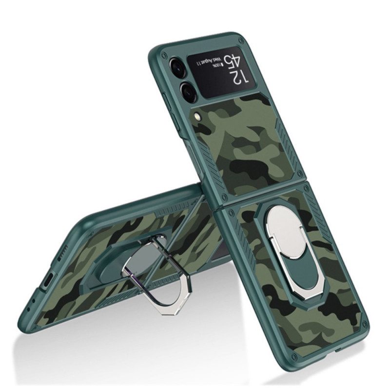 Kuori Samsung Galaxy Z Flip 3 5G Kotelot Flip Gkk Camo Tukirengas