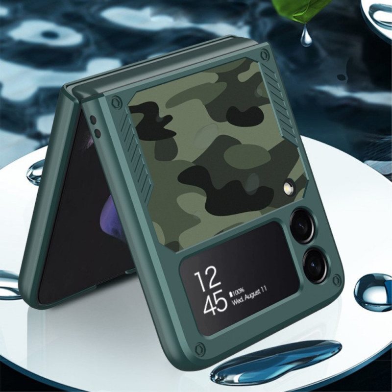 Kuori Samsung Galaxy Z Flip 3 5G Kotelot Flip Gkk Camo Tukirengas