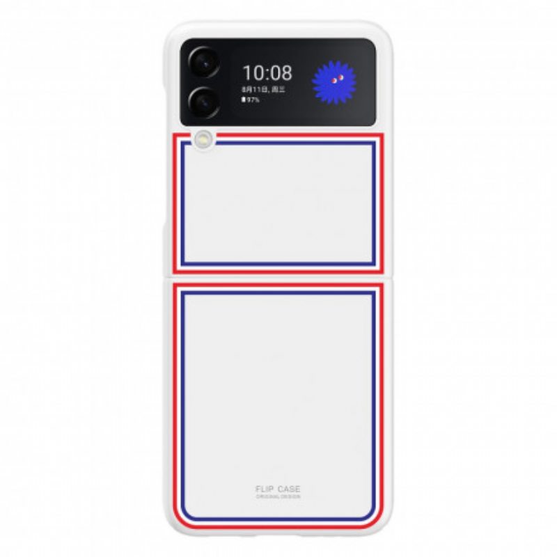 Kuori Samsung Galaxy Z Flip 3 5G Kotelot Flip Tricolor