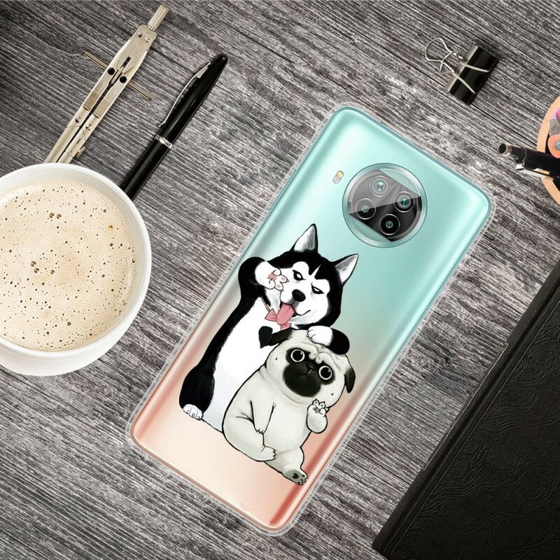 Case Xiaomi Mi 10T Lite Hauskoja Koiria