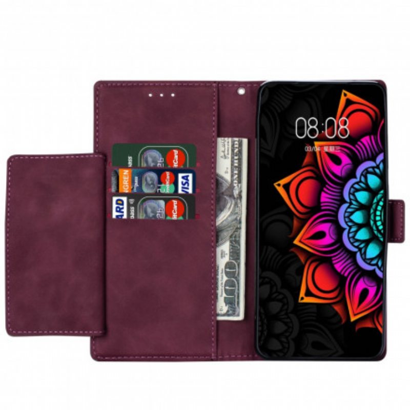 Flip Case Xiaomi Mi 10T Lite Suojaketju Kuori Strappy Mandala