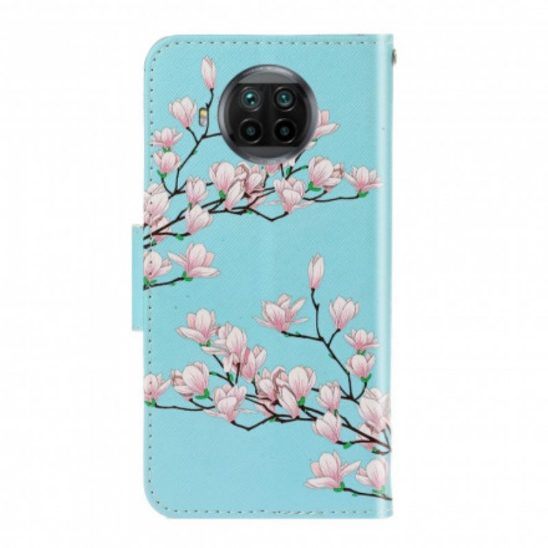 Flip Case Xiaomi Mi 10T Lite Suojaketju Kuori Strappy Pensas