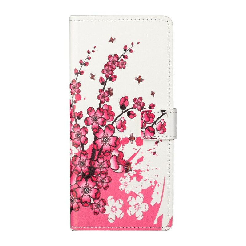 Flip Case Xiaomi Mi 10T Lite Trooppiset Kukat