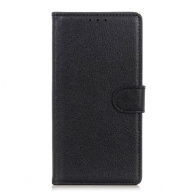 Flip Case Xiaomi Mi 10 / 10 Pro Litsi Tekonahkaa