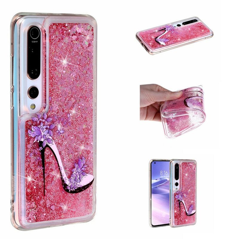 Kuori Xiaomi Mi 10 / 10 Pro Glitteripumppu