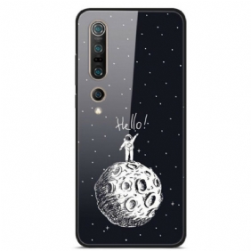 Kuori Xiaomi Mi 10 / 10 Pro Hello Moon Karkaistu Lasi