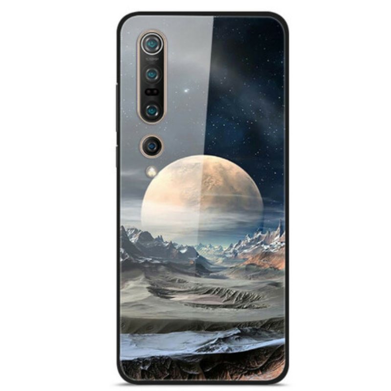 Kuori Xiaomi Mi 10 / 10 Pro Space Moon Karkaistu Lasi