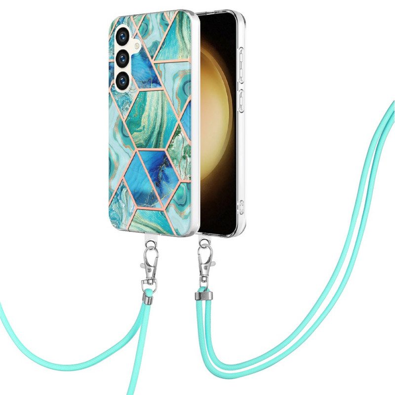 Case Samsung Galaxy S24 5g Puhelinkuoret Geometrinen Marmorijohto