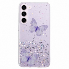 Case Samsung Galaxy S24 5g Puhelinkuoret Kimaltelevia Perhosia