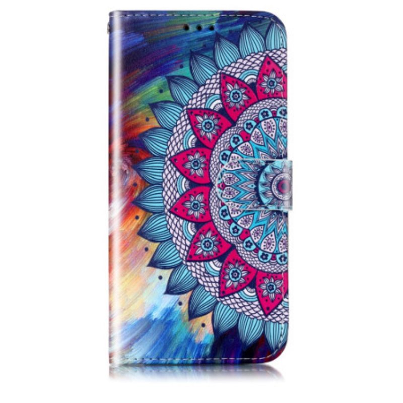 Kotelot Samsung Galaxy S24 5g Mandala-hihnakuvio