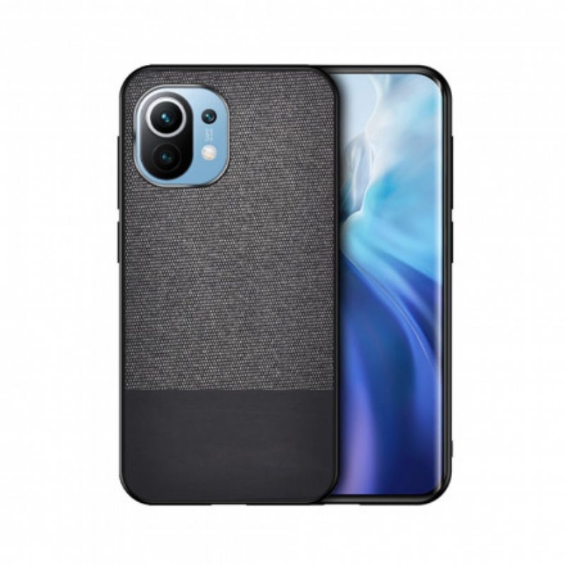 Case Xiaomi Mi 11 (5G) Bi-texture Keinonahkaa