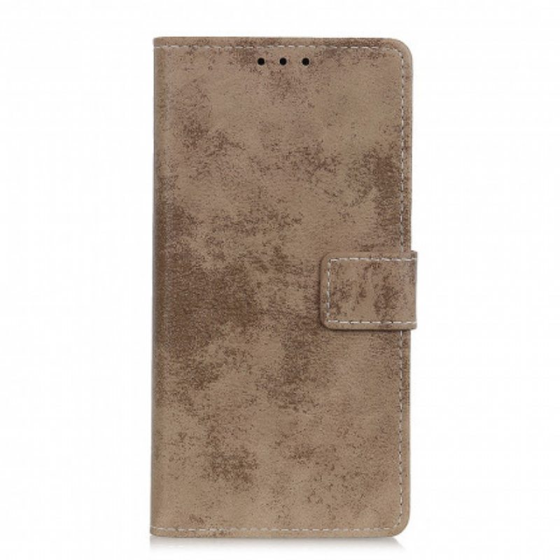 Flip Case Xiaomi Mi 11 (5G) Vintage Keinonahkaa