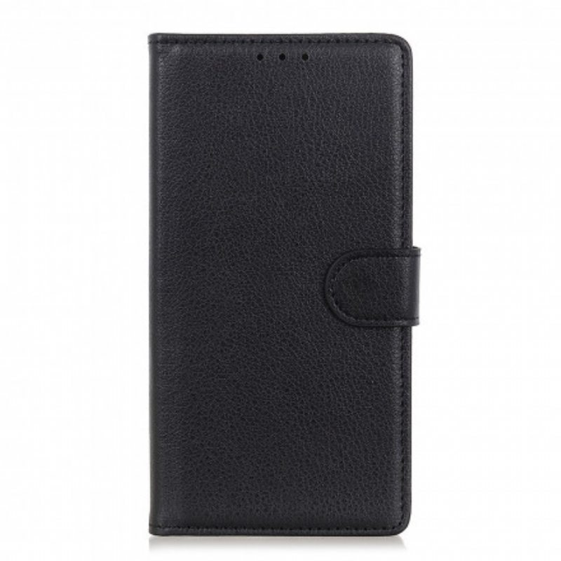 Nahkakotelo Xiaomi Mi 11 (5G) Perinteinen Litchi Faux Leather