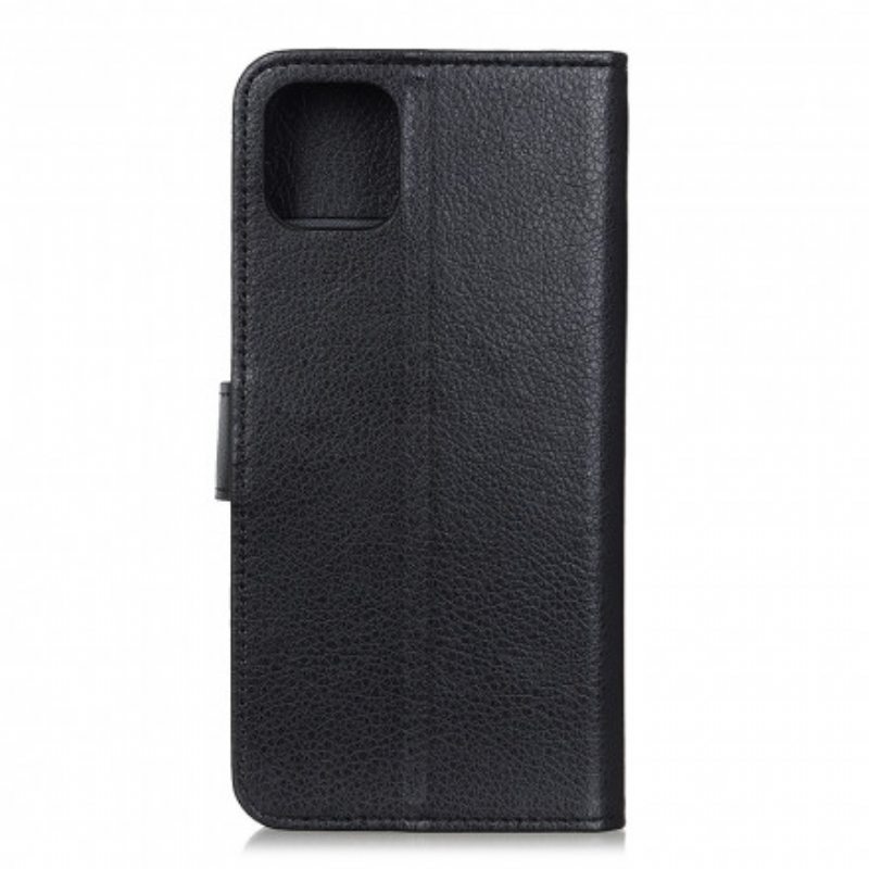 Nahkakotelo Xiaomi Mi 11 (5G) Perinteinen Litchi Faux Leather